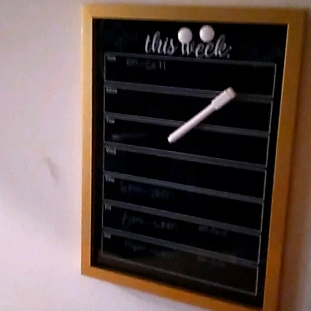 Dry erase board